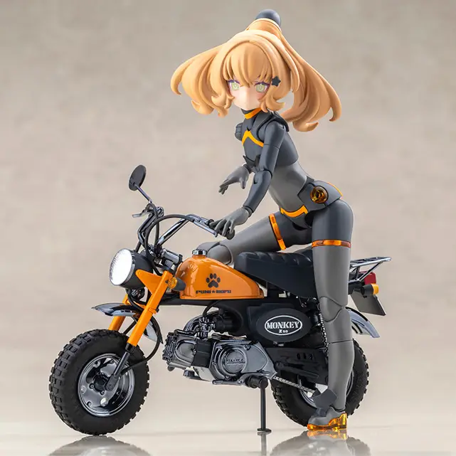 Kotobukiya - Megami Device PUNI MOFU RACING TU with Honda Z50J-1 Monkey Plastic Model (Licensed) - Image 15