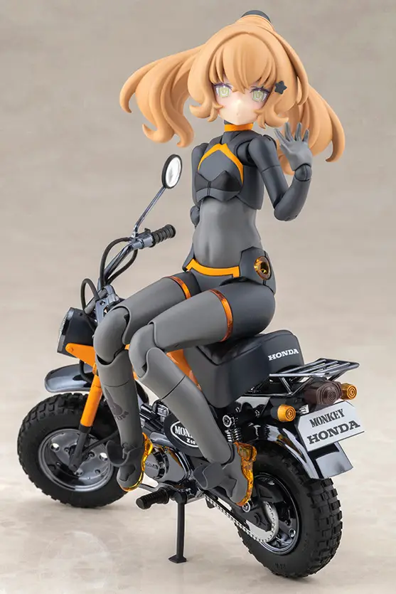 Kotobukiya - Megami Device PUNI MOFU RACING TU with Honda Z50J-1 Monkey Plastic Model (Licensed) - Image 3