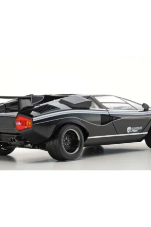 Alternative view of Kyosho 1:12 Lamborghini Countach LP500R 1982 Black Die cast