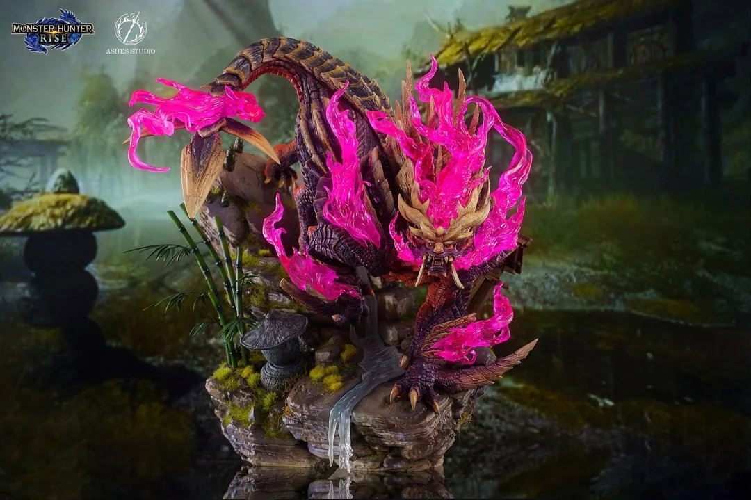 Ashes Studio Monster Hunter Magnamalo