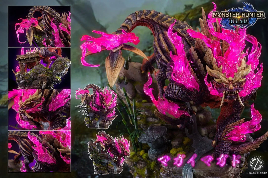 Ashes Studio Monster Hunter Magnamalo