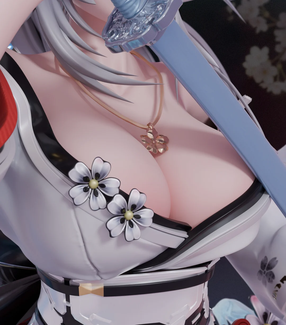 Mi Yin Studio – Hiyuki Wuthering Waves | 1/6 Scale Resin Statue - Image 3