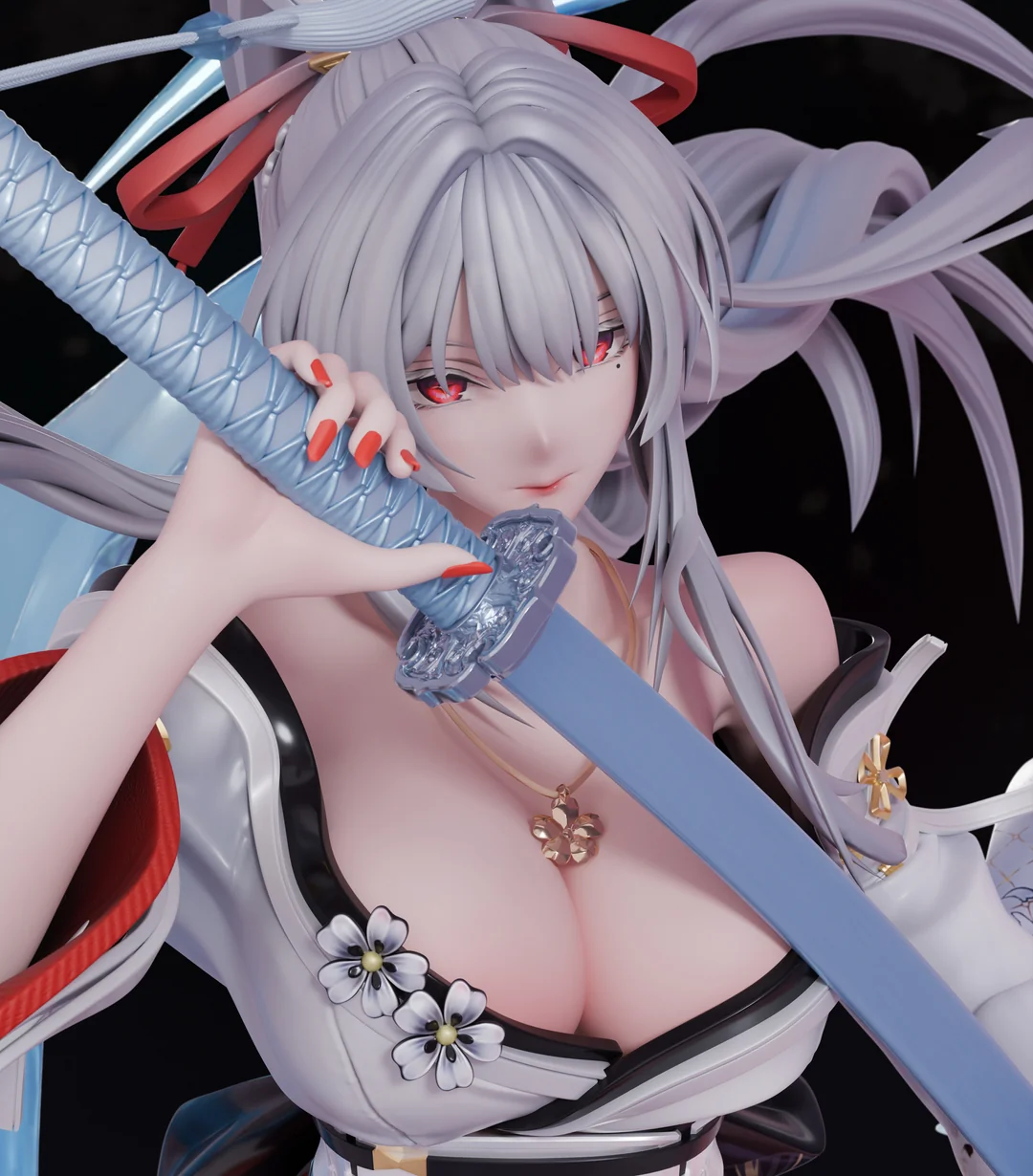 Mi Yin Studio – Hiyuki Wuthering Waves | 1/6 Scale Resin Statue - Image 12