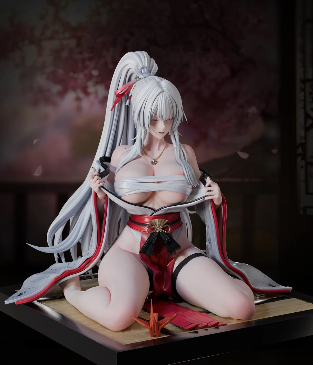 Mi Yin Studio – Hiyuki Wuthering Waves | 1/6 Scale Resin Statue - Image 2