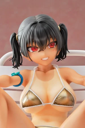 Alternative view of NOCTURNAS – Kanna Sasaki “Golden Bikini Ver.” 1/5 Scale Summer Scene Figure (Licensed)