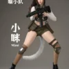 Meow SWAT (Ver. A) 1/6 Scale Head Sculpt & Clothing Accessory Set (I8-C11-A) BY I8TOYS