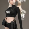 Meow SWAT (Ver. B) 1/6 Scale Head Sculpt & Clothing Accessory Set (I8-C11-B) BY I8TOYS