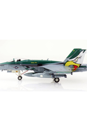 Alternative view of F/A-18C Hornet “Chippy Ho” CAG bird, VFA-195 “Dambusters”, 2010 Die cast
