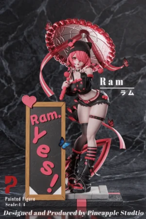 Pineapple Studio – Night Shibuya Series Rem × Ram Re:ZERO - Starting Life | 1/4 Scale Premium Resin Statues