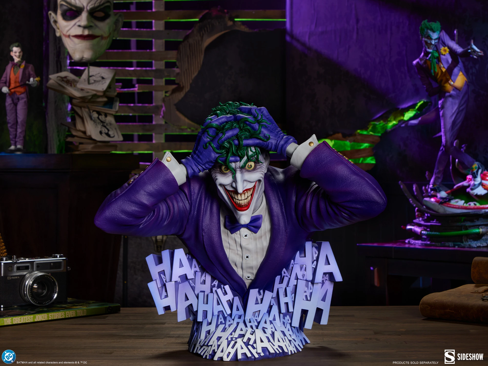 Sideshow Collectibles – The Joker Bust DC Comics / Batman: The Killing Joke (Licensed)