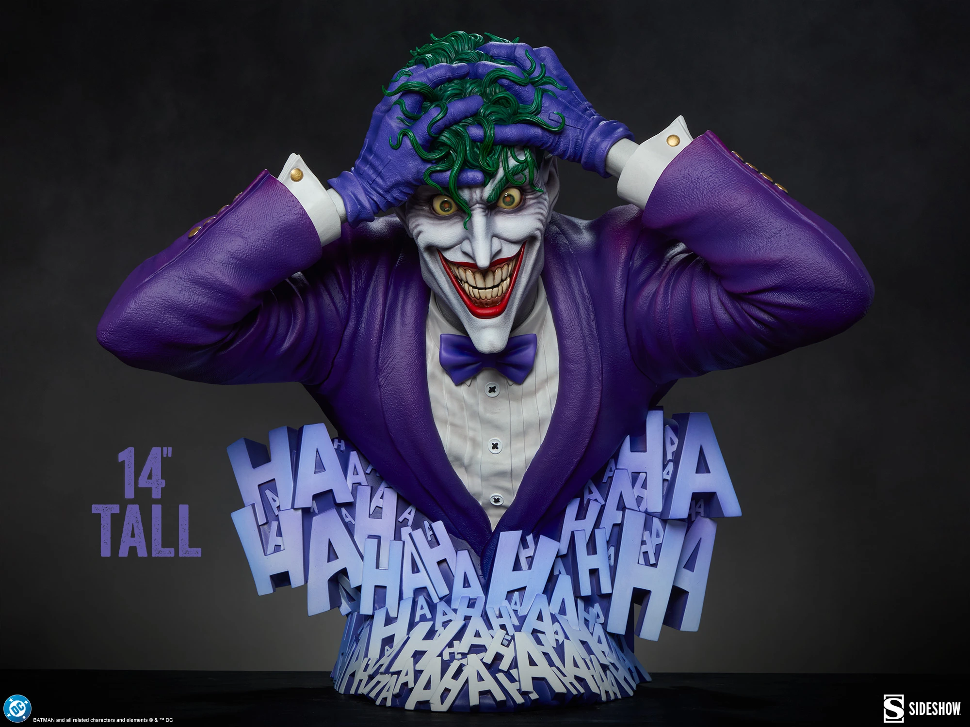 Sideshow Collectibles – The Joker Bust DC Comics / Batman: The Killing Joke (Licensed)
