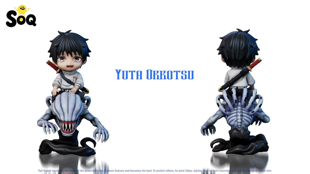 SOQ Studio – Yuta Okkotsu Chibi Figure Jujutsu Kaisen Resin Collectible - Image 4