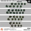 MEZCO Toyz - Teenage Mutant Ninja Turtles: Turtles 1/12 - ONE:12 Collective Action Figure (Set of 4)