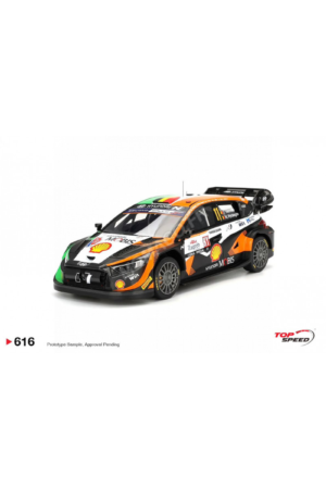 Top Speed Model - Hyundai i20 n 11 neuville/wydaeghe croatian rally 2023 1st Die cast