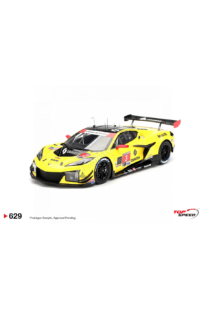 TOP SPEED - Chevrolet corvette z06 gt3.r 3 corvette racing 24h of daytona 2025 Die cast