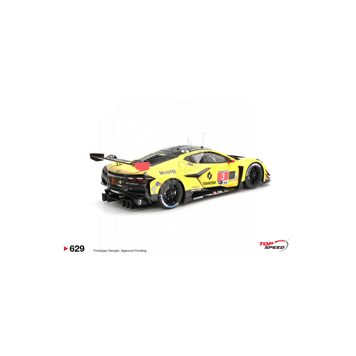 TOP SPEED - Chevrolet corvette z06 gt3.r 3 corvette racing 24h of daytona 2025 Die cast - Image 2