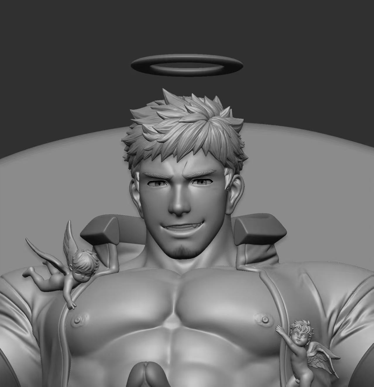 Gentleman Studio – Archangel Daddy: Radian Heavenly Guardian Series 1/6 Scale Statue