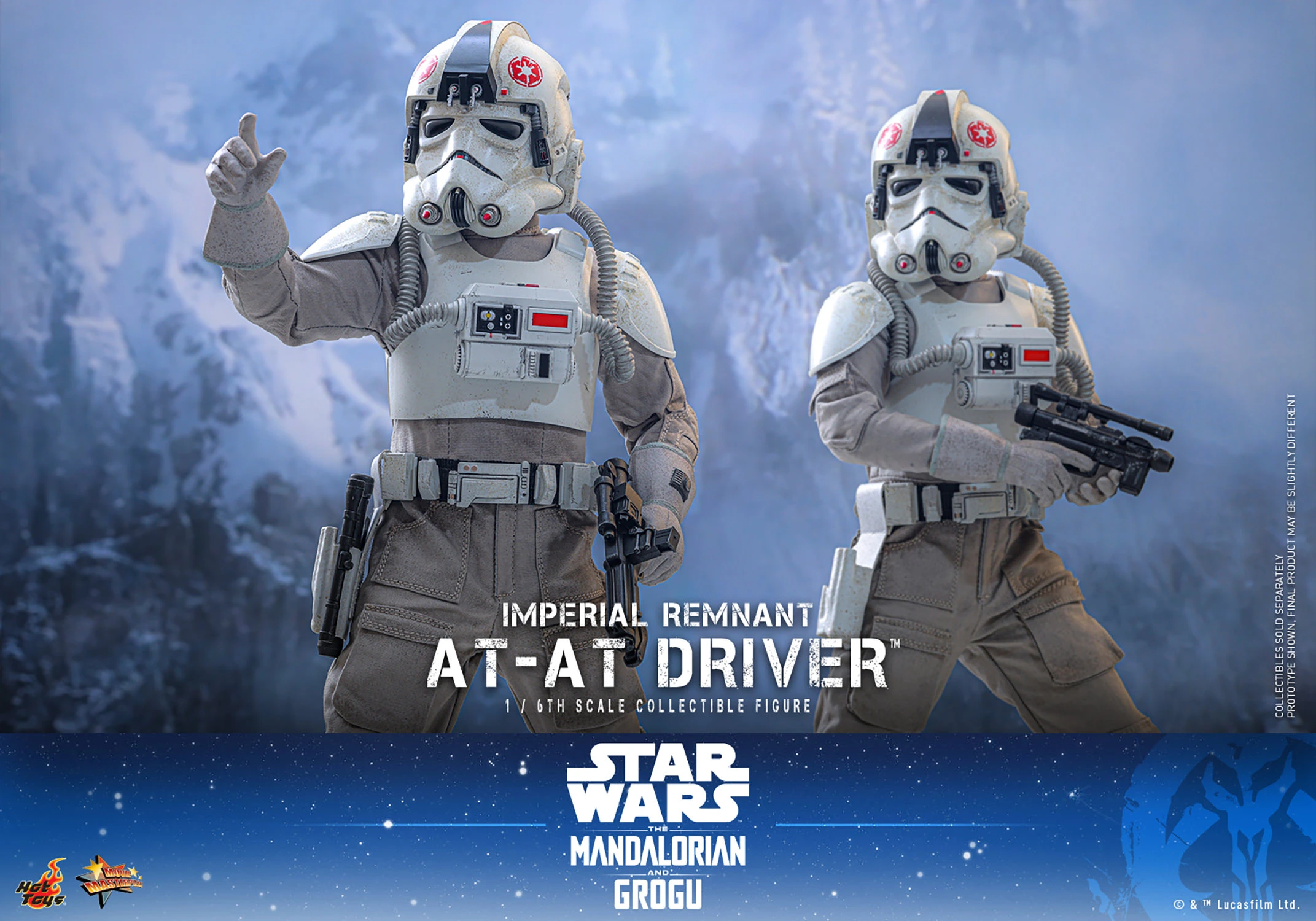 Hottoys Star Wars AT-AT Driver