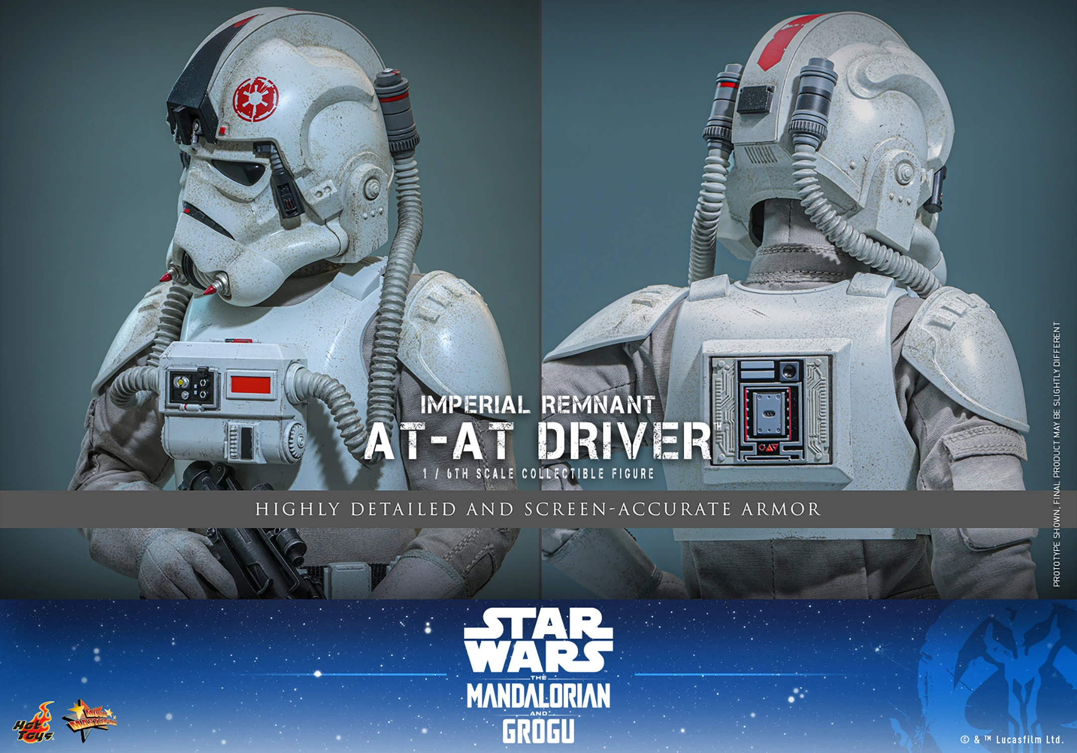 Hottoys Star Wars AT-AT Driver