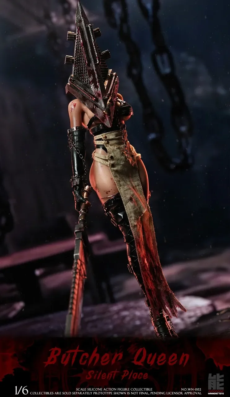 Wanneng Toys – Pyramid Head Silent Hill | 1/6 Scale Silicone Action Figure WN-002A / WN-002B - Image 2