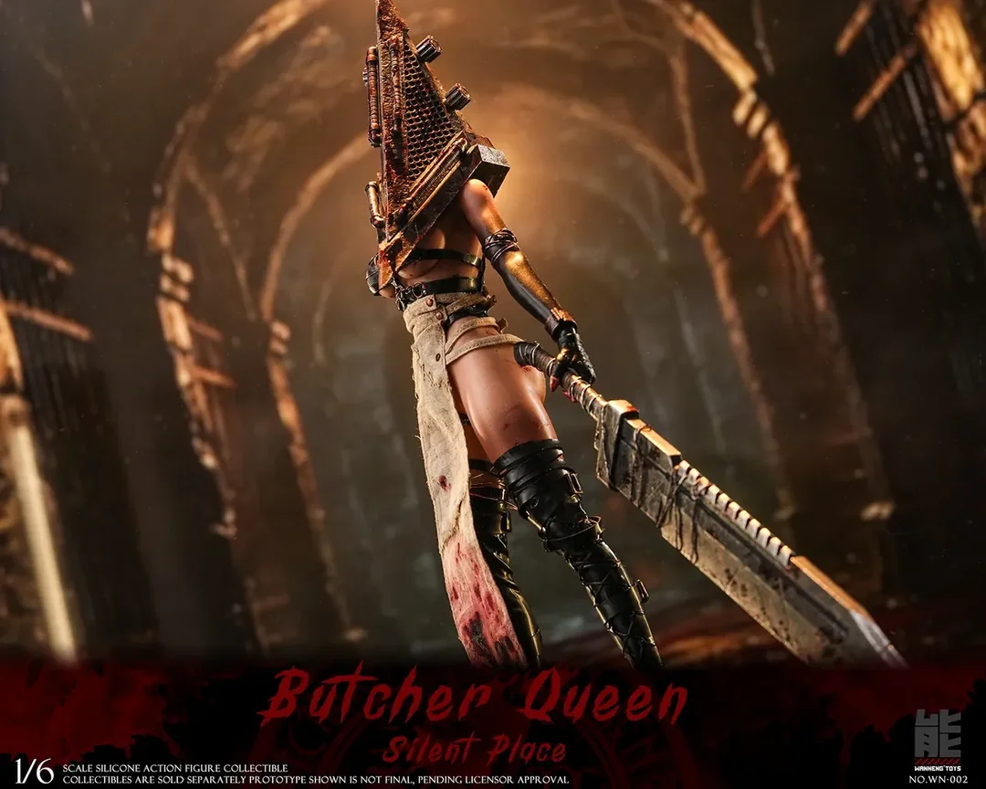 Wanneng Toys – Pyramid Head Silent Hill | 1/6 Scale Silicone Action Figure WN-002A / WN-002B - Image 10