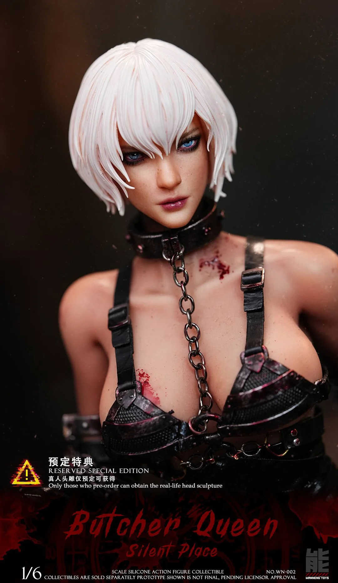 Wanneng Toys – Pyramid Head Silent Hill | 1/6 Scale Silicone Action Figure WN-002A / WN-002B - Image 14