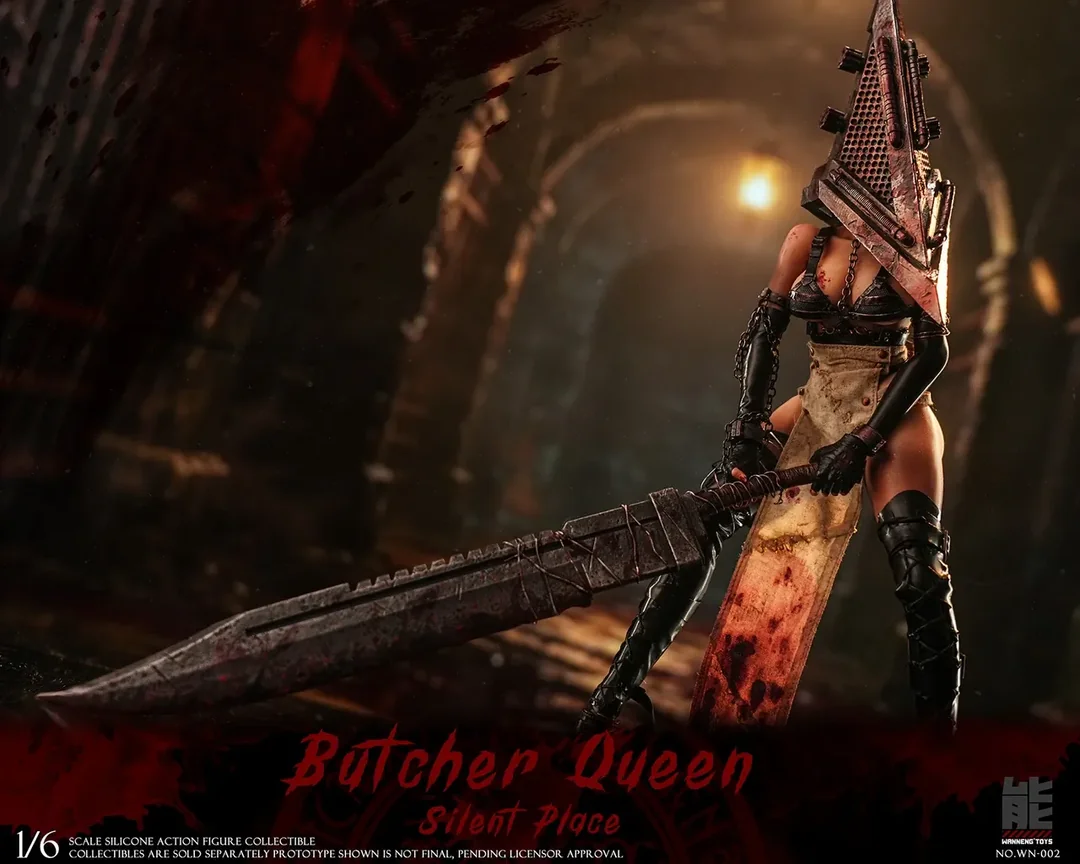 Wanneng Toys – Pyramid Head Silent Hill | 1/6 Scale Silicone Action Figure WN-002A / WN-002B - Image 15