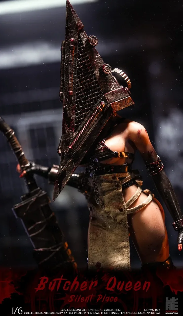 Wanneng Toys – Pyramid Head Silent Hill | 1/6 Scale Silicone Action Figure WN-002A / WN-002B - Image 18