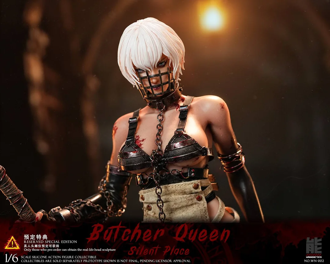 Wanneng Toys – Pyramid Head Silent Hill | 1/6 Scale Silicone Action Figure WN-002A / WN-002B - Image 20