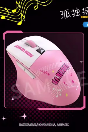Alternative view of OFFICIAL Hitori Gotoh & Nijika Ijichi Wireless Mouse – Bocchi the Rock! – Genuine OMAMORI product