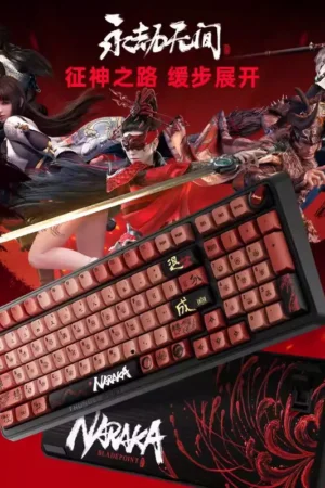 OFFICIAL Thunderobot Zero98 Mechanical Keyboard Naraka Gaming Edition – Supports 3 modes for gamers and office workers