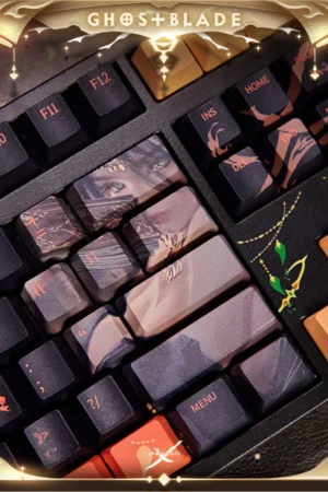 Alternative view of OFFICIAL Xuanji Tech Three-Mode Mechanical Gaming Keyboard - Ghost Blade - Genuine Product