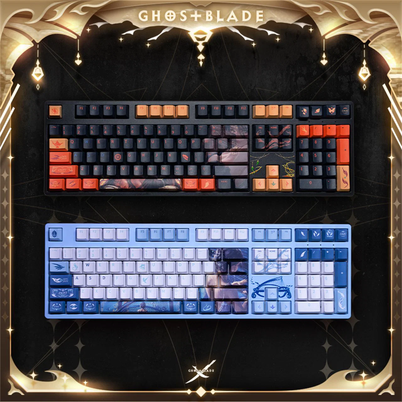 OFFICIAL Xuanji Tech Three-Mode Mechanical Gaming Keyboard - Ghost Blade - Genuine Product