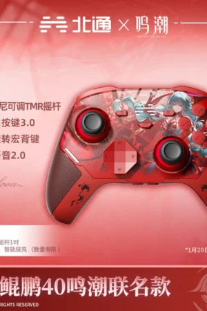 OFFICIAL Betop Kunpeng 40 Wireless Game Controller featuring Phrolova and Wuthering Waves characters – Authentic Kuro Games product