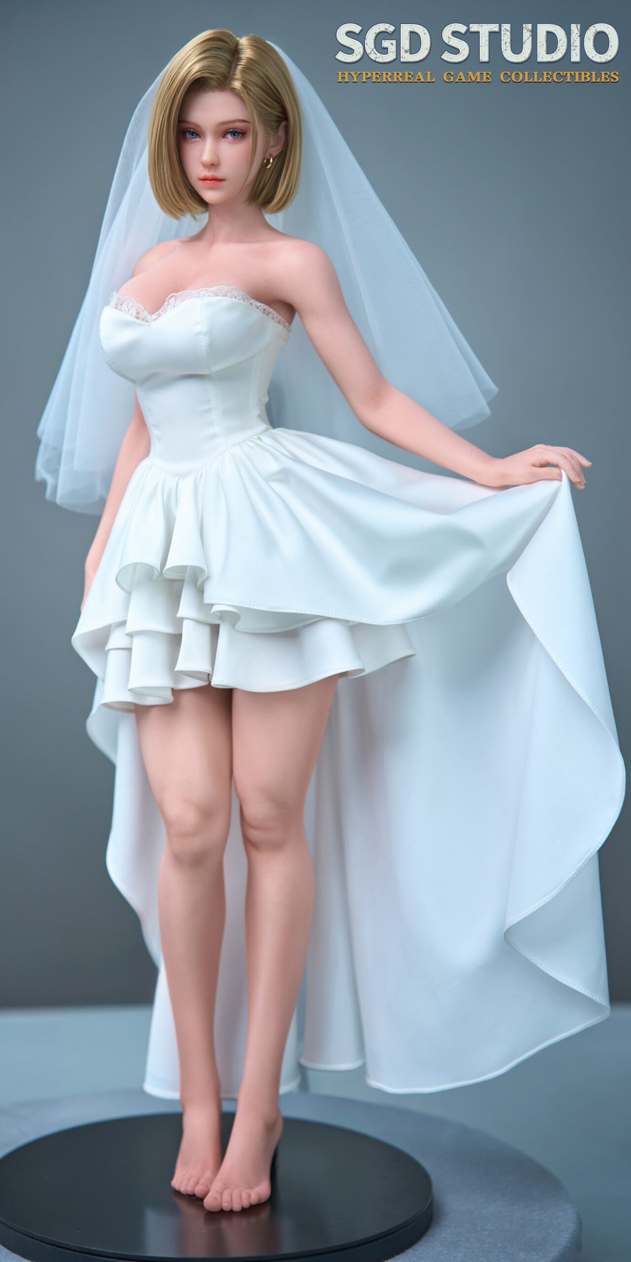 SGD-008 Android 18 Dragon Ball 1/3 Scale Fully Articulated Silicone Figure - Image 10