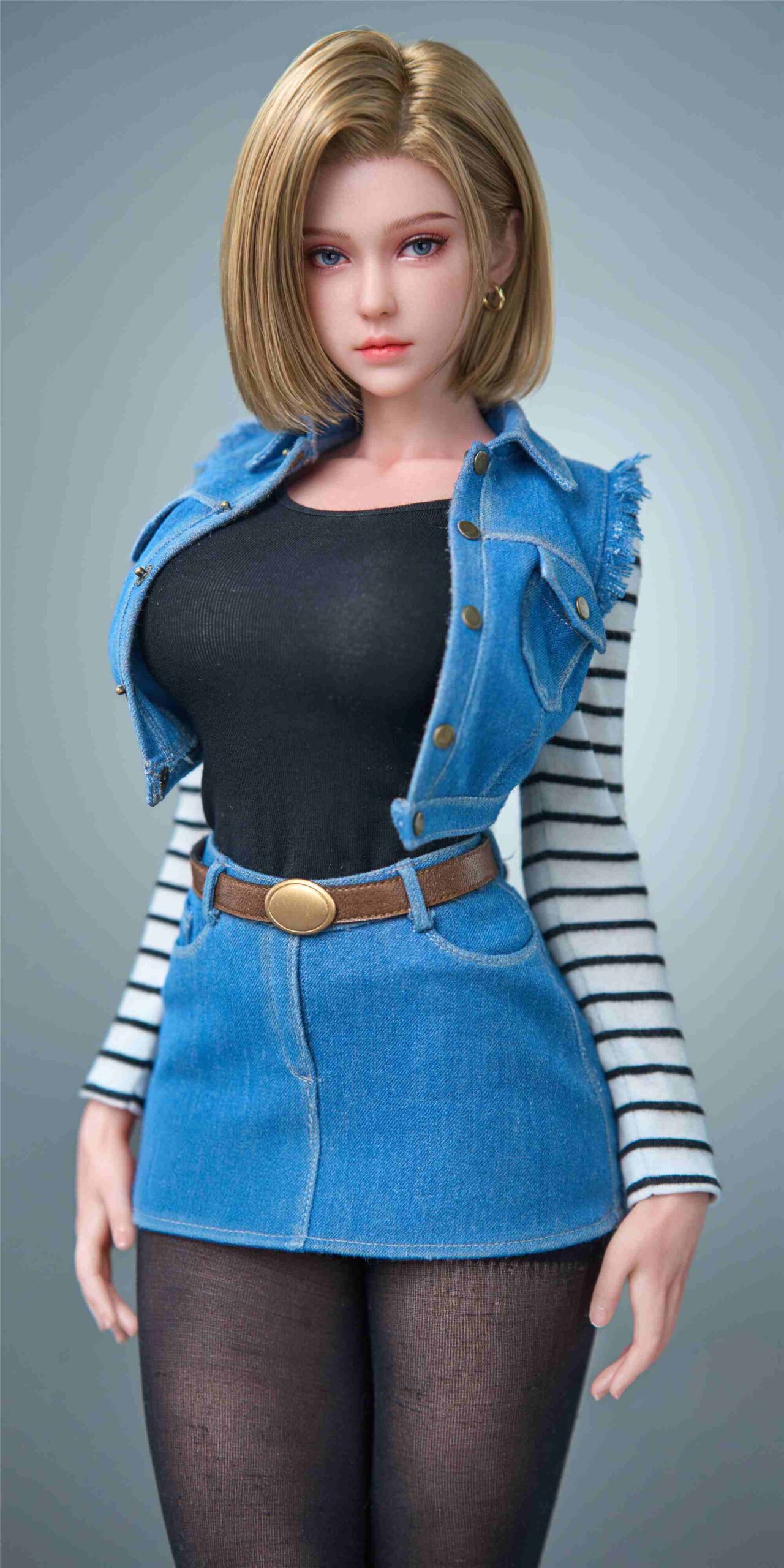 SGD-008 Android 18 Dragon Ball 1/3 Scale Fully Articulated Silicone Figure - Image 28