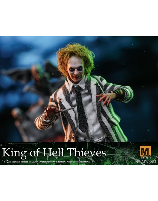MINIWORK Studio - Betelgeuse The 1/12th scale King of Hell Thieves Collectible Figure Beetlejuice Beetlejuice MW-003 - Image 2