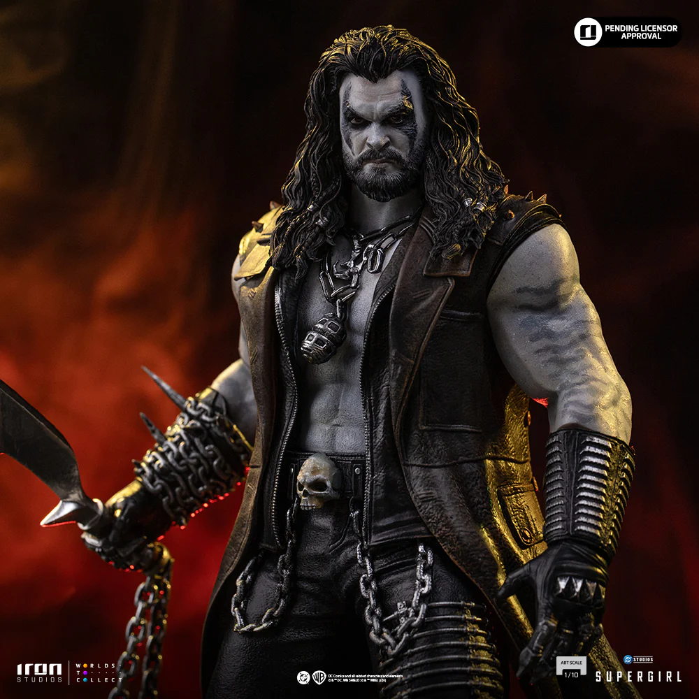Iron Studio - Supergirl Movie Lobo Art Scale 1/10 Scale Statue