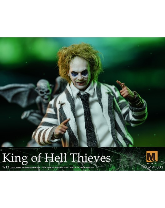 MINIWORK Studio - Betelgeuse The 1/12th scale King of Hell Thieves Collectible Figure Beetlejuice Beetlejuice MW-003 - Image 5