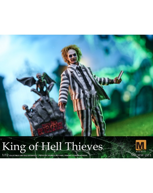 MINIWORK Studio - Betelgeuse The 1/12th scale King of Hell Thieves Collectible Figure Beetlejuice Beetlejuice MW-003 - Image 6