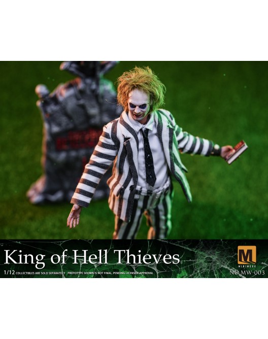 MINIWORK Studio - Betelgeuse The 1/12th scale King of Hell Thieves Collectible Figure Beetlejuice Beetlejuice MW-003 - Image 10