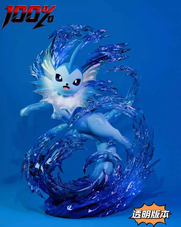 100% Studio – Vaporeon Pokémon Resin Statue