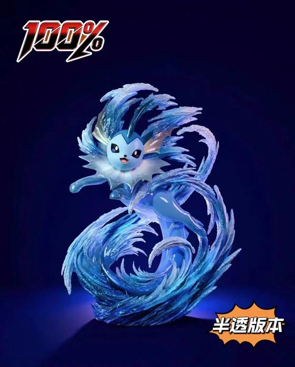 100% Studio – Vaporeon Pokémon Resin Statue
