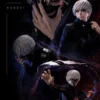 Rocket Toys 16 Collectible Figure -Kaneki Ken Battle Suit Ver.X Awakening Ver.ROC-024 ROC-025(Tokyo Ghoul)Copyright