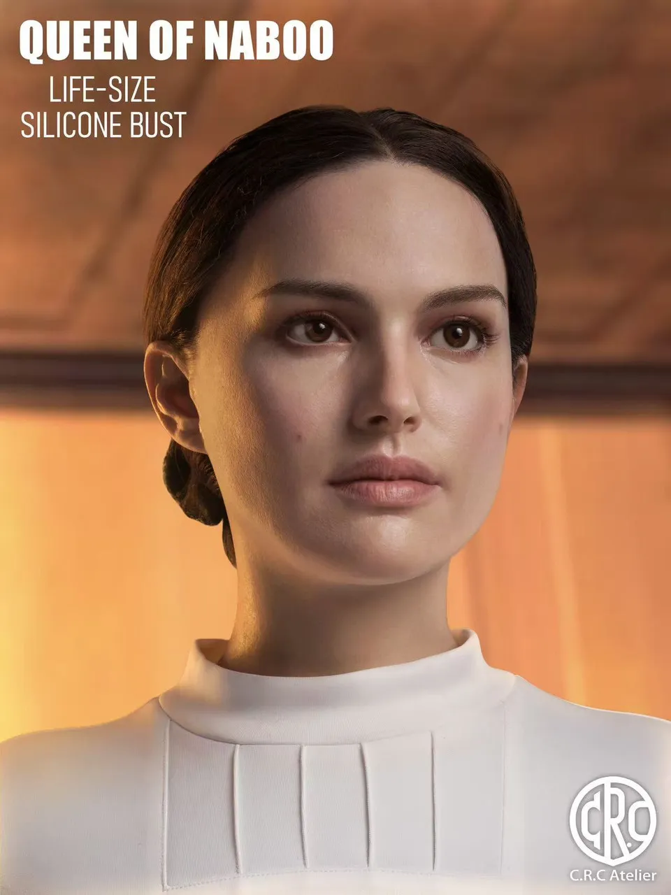 C.R.C Atelier Studio Natalie Portman Lifesize Silicone Bust
