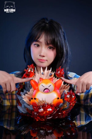 MMLAND Studio – Snorlax & Calcifer 1/7 Scale LED Statue