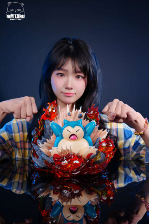 MMLAND Studio – Snorlax & Calcifer 1/7 Scale LED Statue