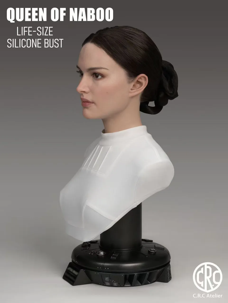 C.R.C Atelier Studio Natalie Portman Lifesize Silicone Bust