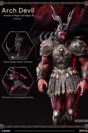 FUSION FANTASY - Articoy Heroes of Might and Magic III: ArchDevil 1/12 Action Figure FTM3-02 (Licensed)