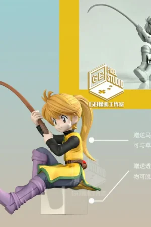 GB PIXEL Studio - Pokémon Fishing Yellow 1/20 Scale Limited Edition Statue